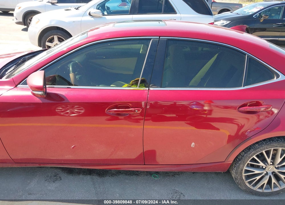 2014 LEXUS IS 250 VIN: JTHBF1D24E5036050