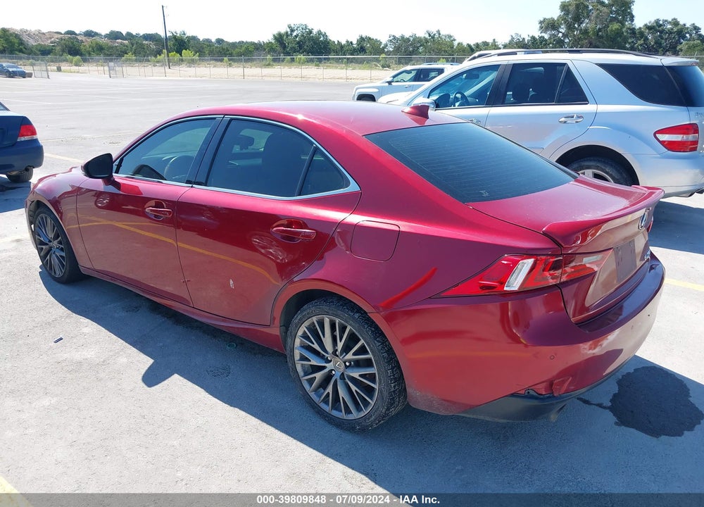 2014 LEXUS IS 250 VIN: JTHBF1D24E5036050