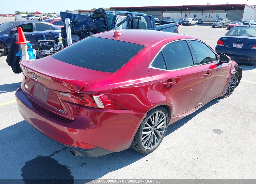 2014 LEXUS IS 250 VIN: JTHBF1D24E5036050