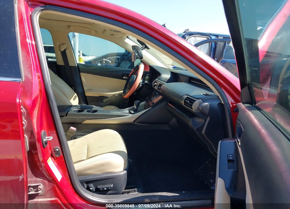 2014 LEXUS IS 250 VIN: JTHBF1D24E5036050