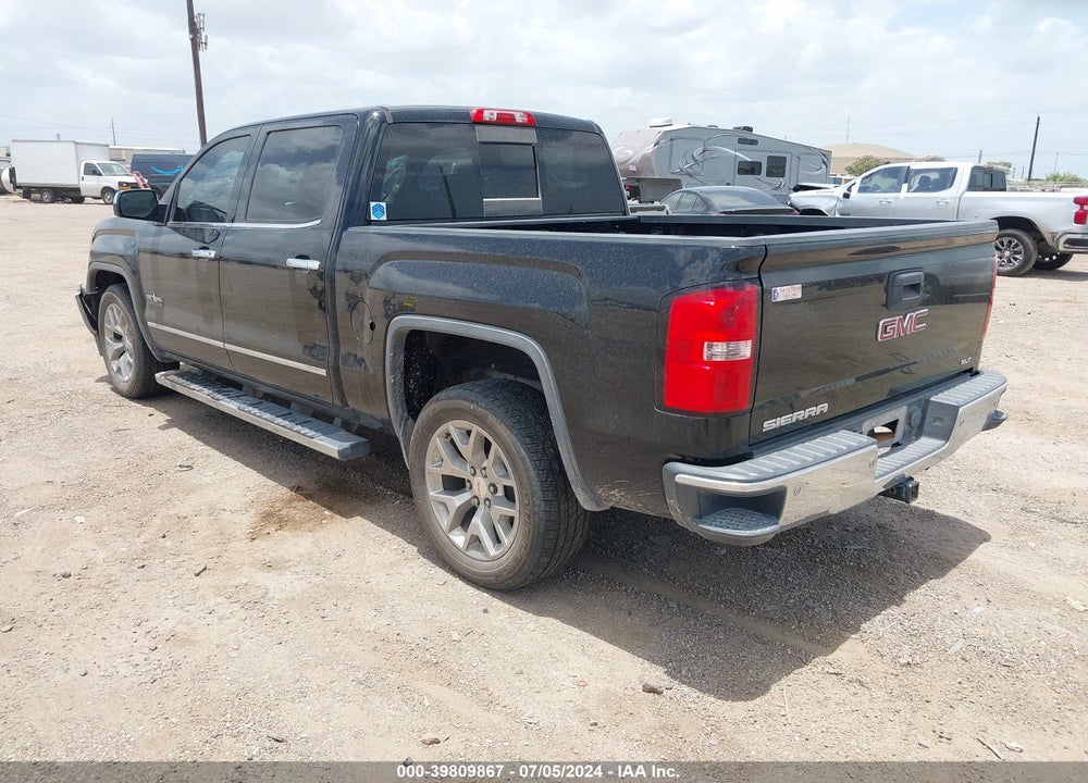 2015 GMC SIERRA 1500 SLT VIN: 3GTP1VEC4FG493813