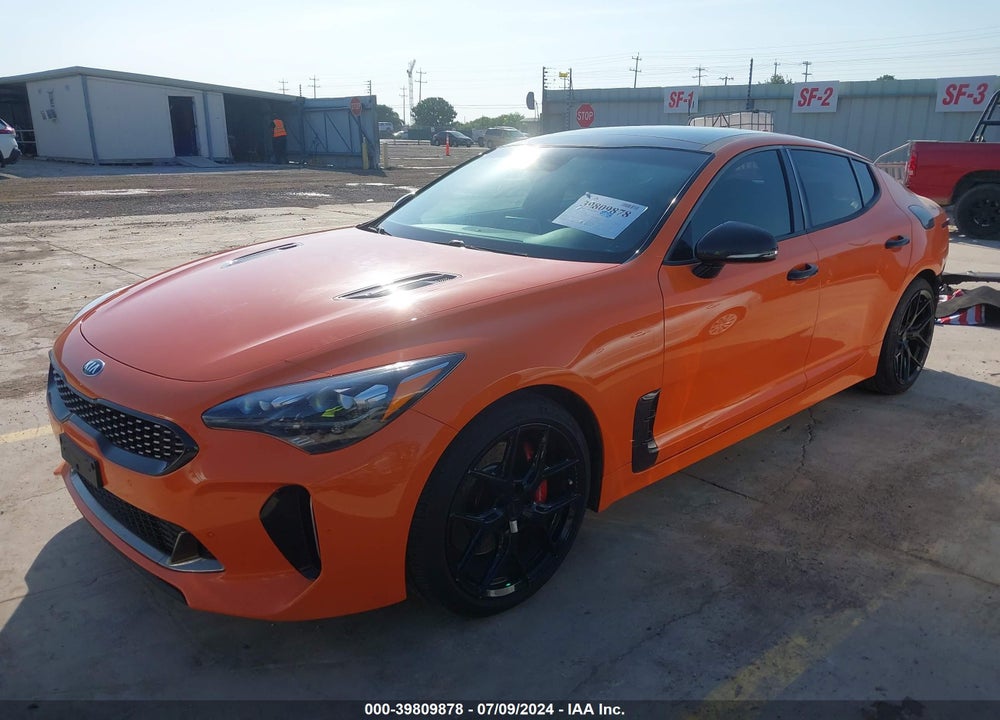 2019 KIA STINGER GTS VIN: KNAE35LCXK6070280