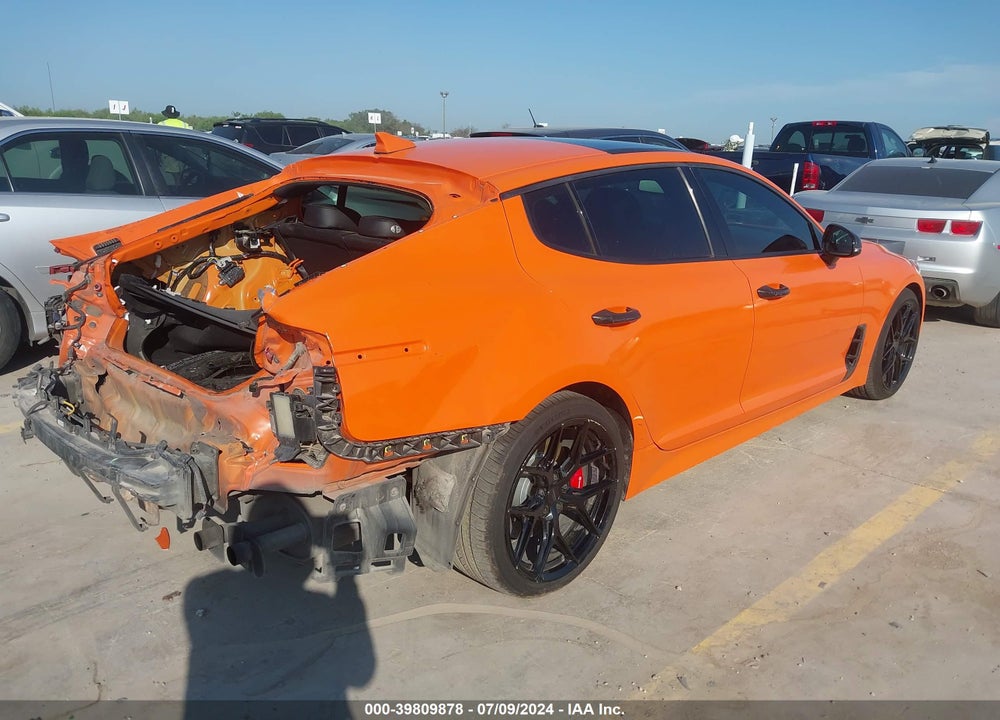 2019 KIA STINGER GTS VIN: KNAE35LCXK6070280