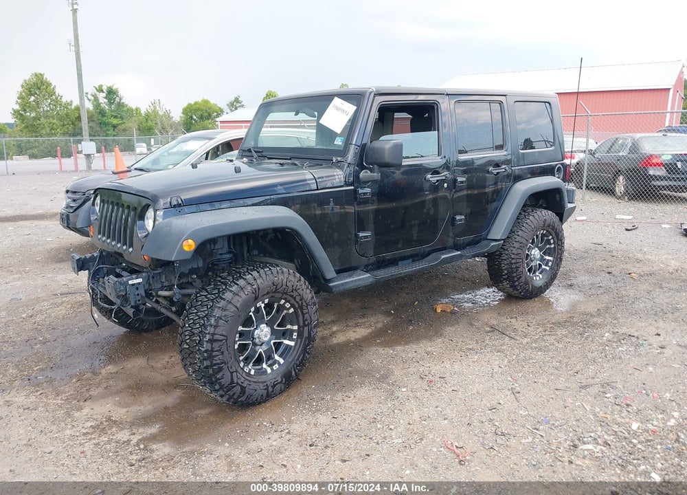 2008 JEEP WRANGLER UNLIMITED X VIN: 1J4GA39128L526837