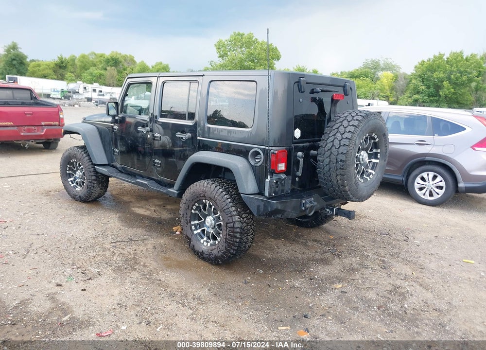 2008 JEEP WRANGLER UNLIMITED X VIN: 1J4GA39128L526837