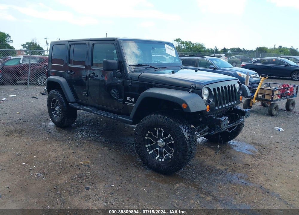 2008 JEEP WRANGLER UNLIMITED X VIN: 1J4GA39128L526837