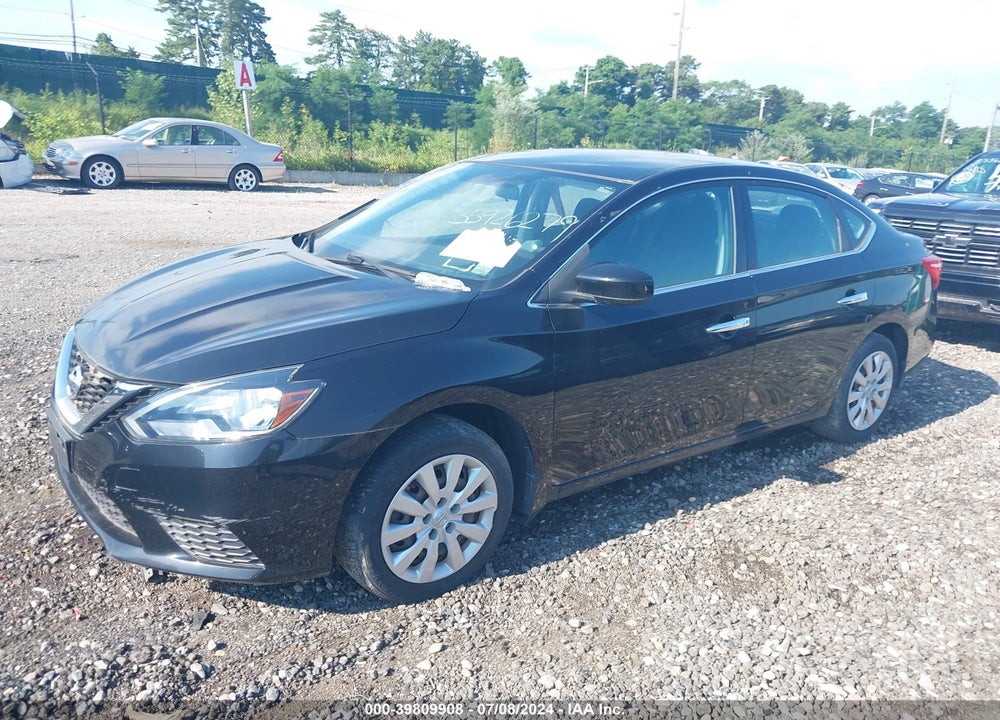2017 NISSAN SENTRA S VIN: 3N1AB7AP1HY343861