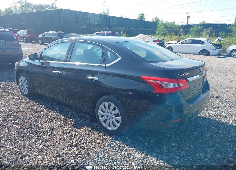 2017 NISSAN SENTRA S VIN: 3N1AB7AP1HY343861