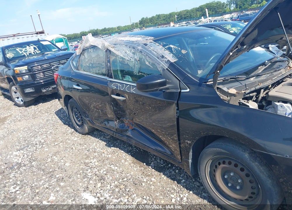 2017 NISSAN SENTRA S VIN: 3N1AB7AP1HY343861