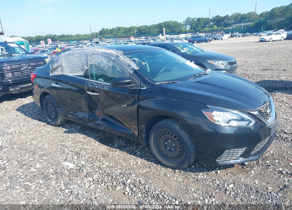 2017 NISSAN SENTRA S VIN: 3N1AB7AP1HY343861