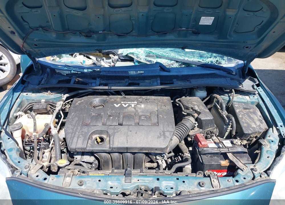 2010 TOYOTA COROLLA LE VIN: 2T1BU4EE5AC400006