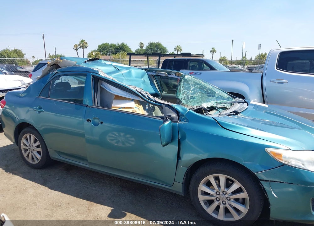 2010 TOYOTA COROLLA LE VIN: 2T1BU4EE5AC400006