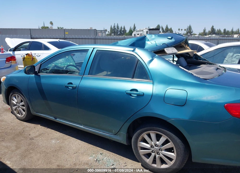 2010 TOYOTA COROLLA LE VIN: 2T1BU4EE5AC400006