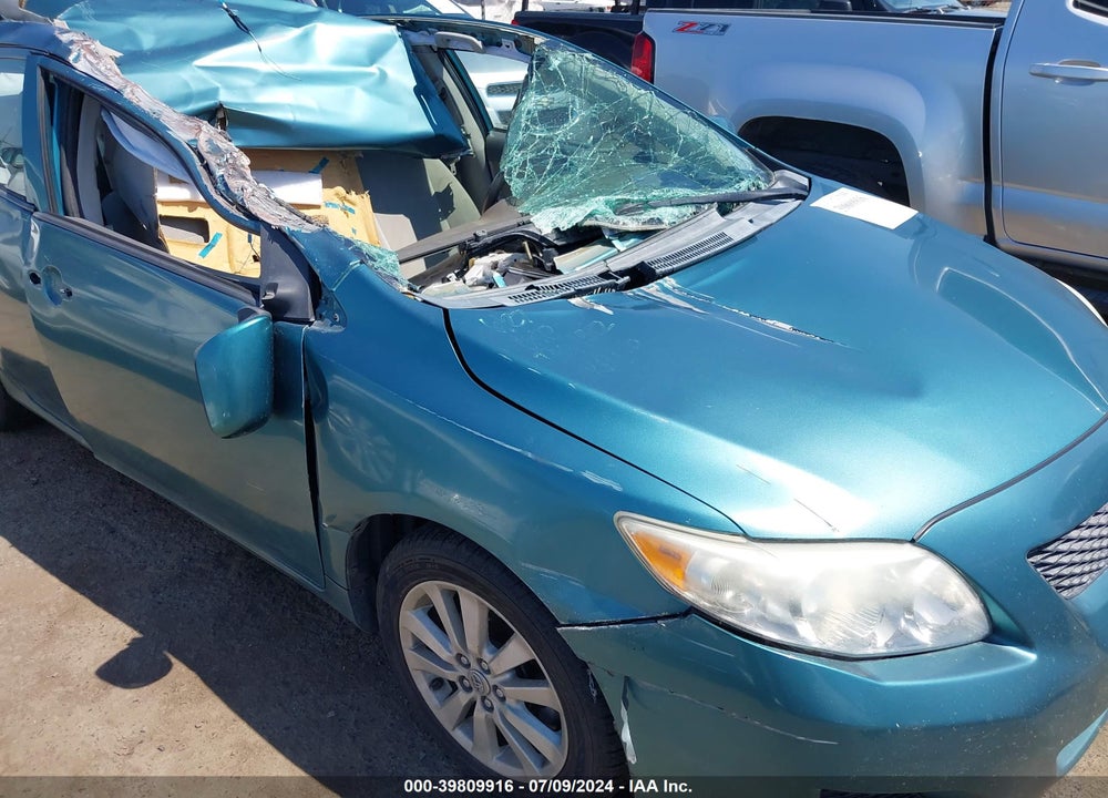 2010 TOYOTA COROLLA LE VIN: 2T1BU4EE5AC400006