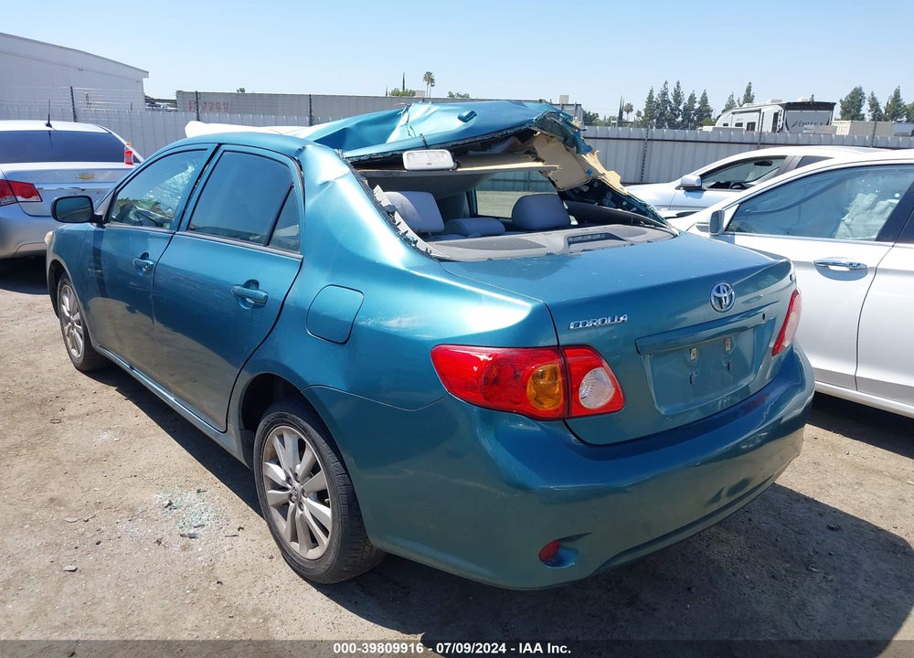 2010 TOYOTA COROLLA LE VIN: 2T1BU4EE5AC400006