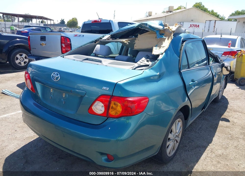 2010 TOYOTA COROLLA LE VIN: 2T1BU4EE5AC400006