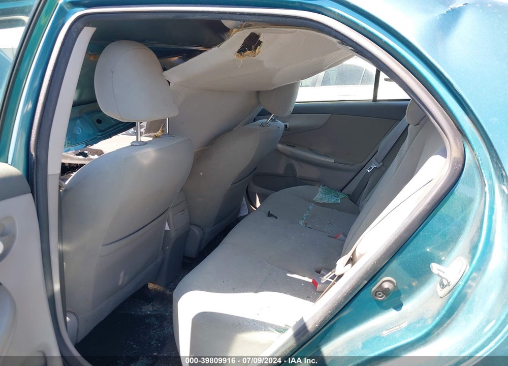 2010 TOYOTA COROLLA LE VIN: 2T1BU4EE5AC400006