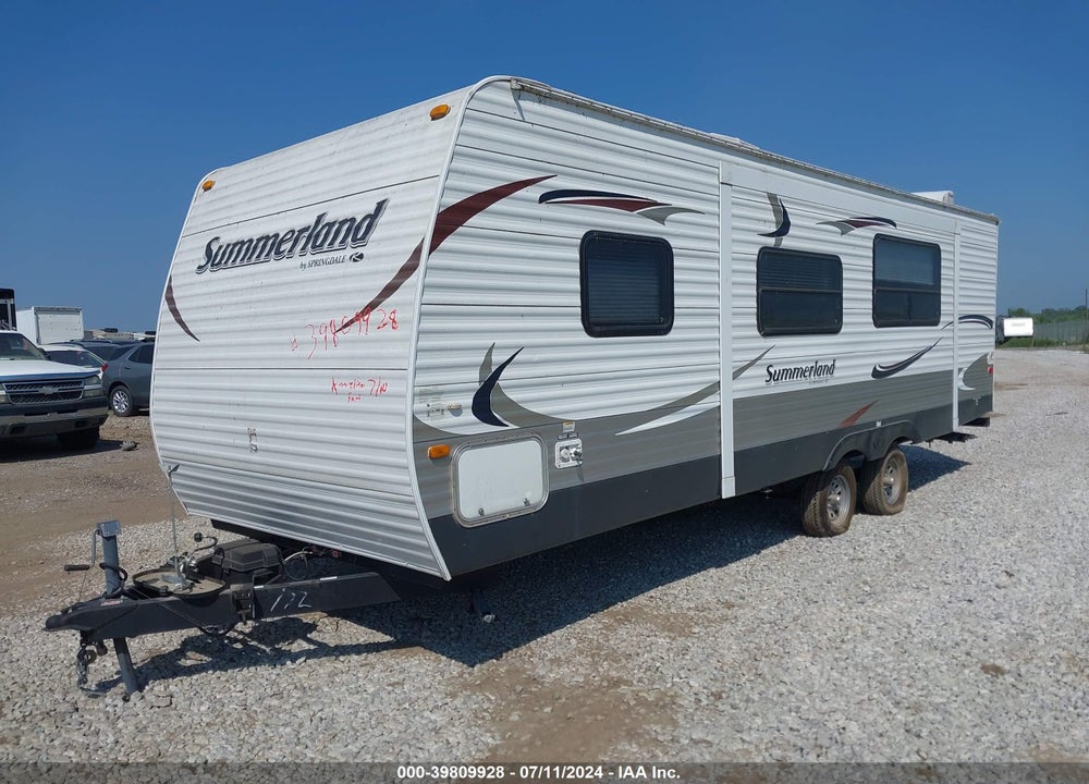 2012 SPRINGDALE SUMMERLAND TRAVEL TRAILER VIN: 4YDT26721C3151172