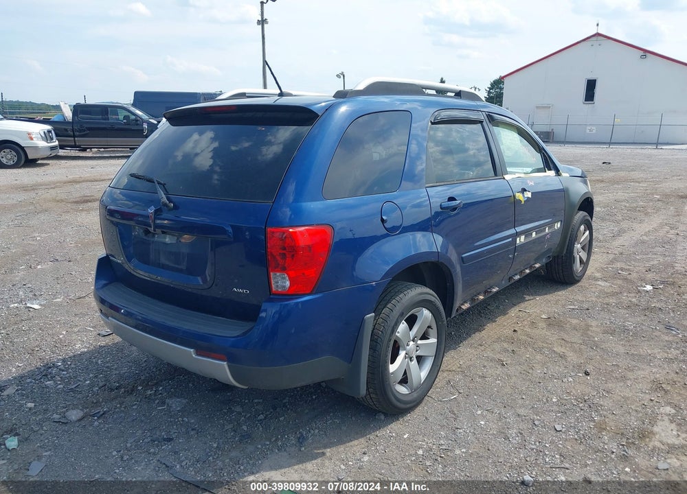 2008 PONTIAC TORRENT VIN: 2CKDL43F386293193