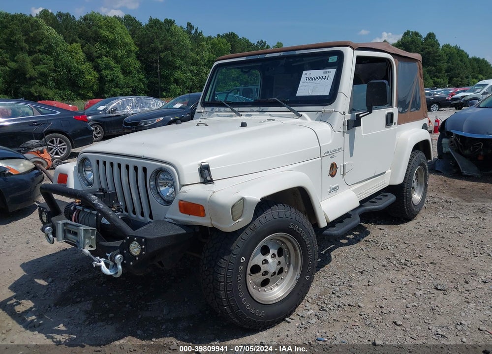 1998 JEEP WRANGLER SAHARA VIN: 1J4FY49S5WP724775