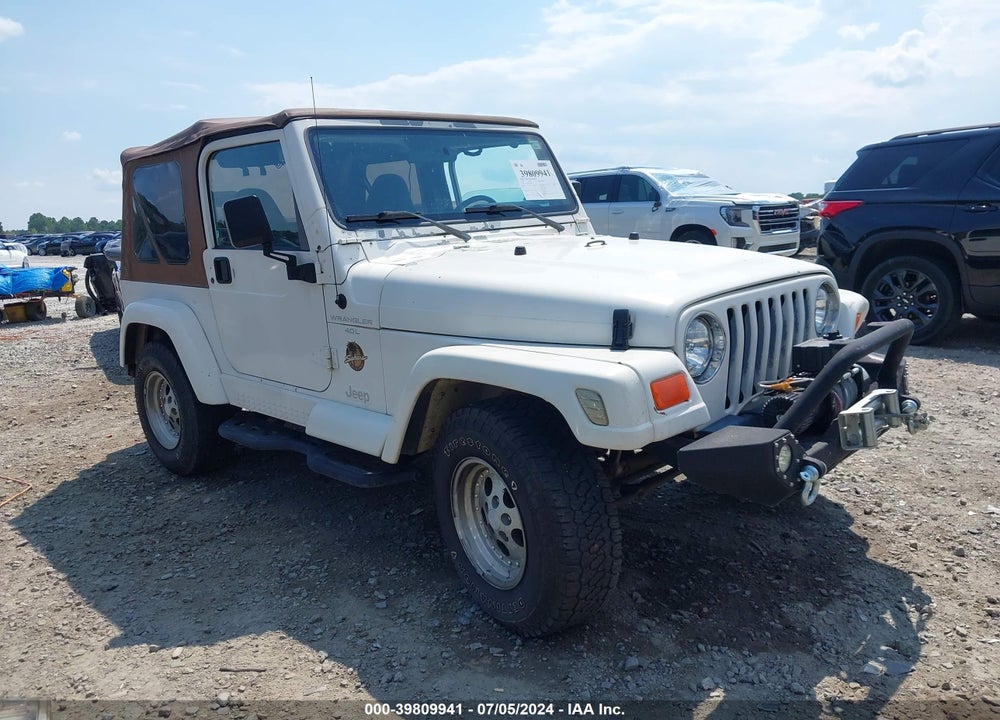 1998 JEEP WRANGLER SAHARA VIN: 1J4FY49S5WP724775