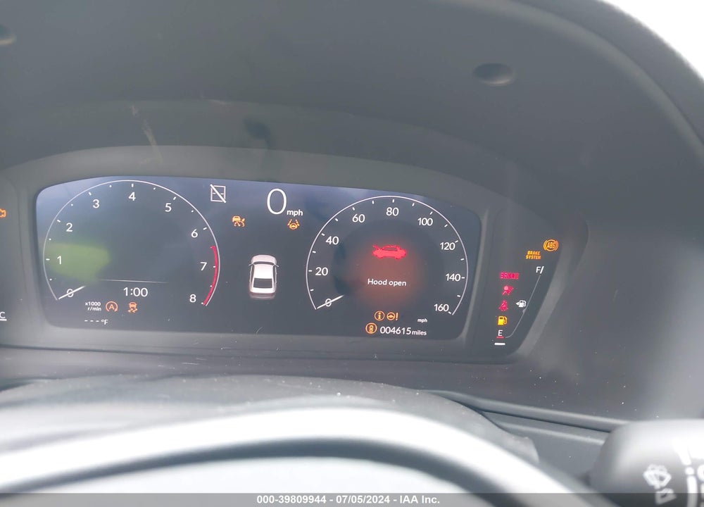 2024 HONDA ACCORD EX VIN: 1HGCY1F38RA038565
