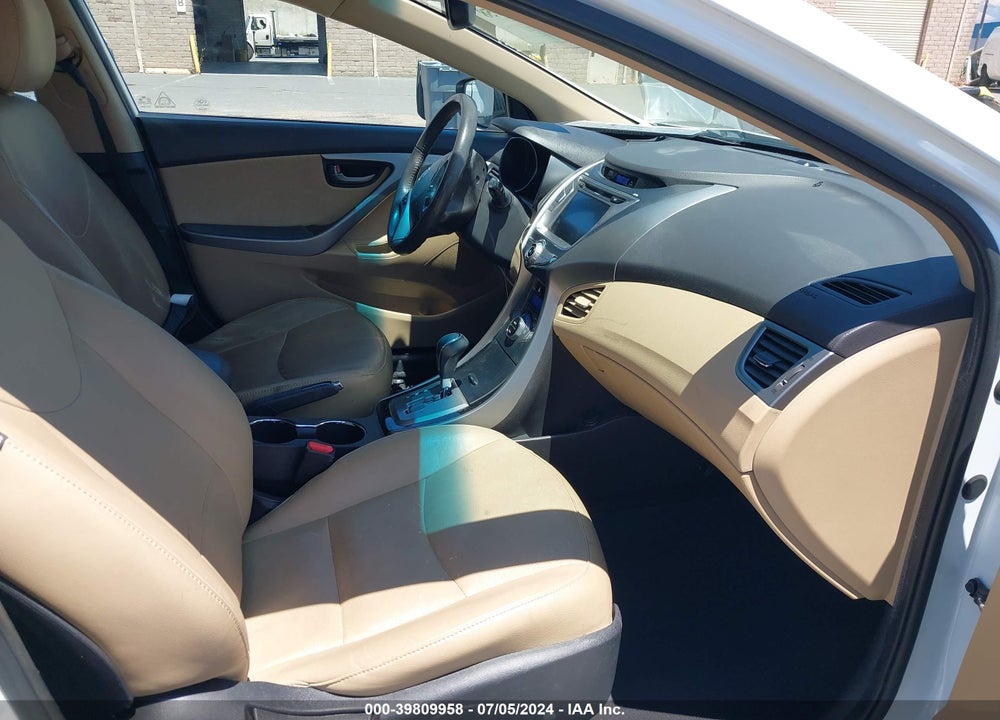 2013 HYUNDAI ELANTRA LIMITED VIN: 5NPDH4AE6DH291463