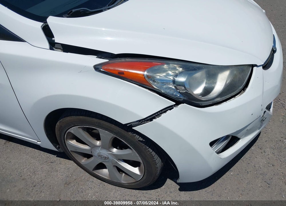 2013 HYUNDAI ELANTRA LIMITED VIN: 5NPDH4AE6DH291463