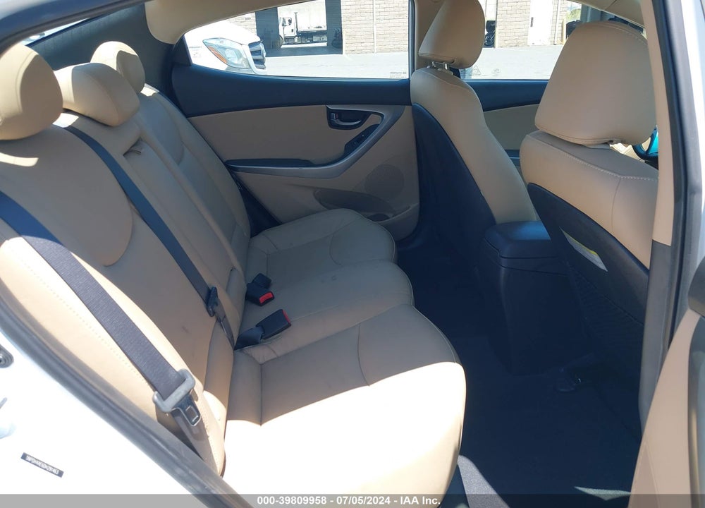 2013 HYUNDAI ELANTRA LIMITED VIN: 5NPDH4AE6DH291463