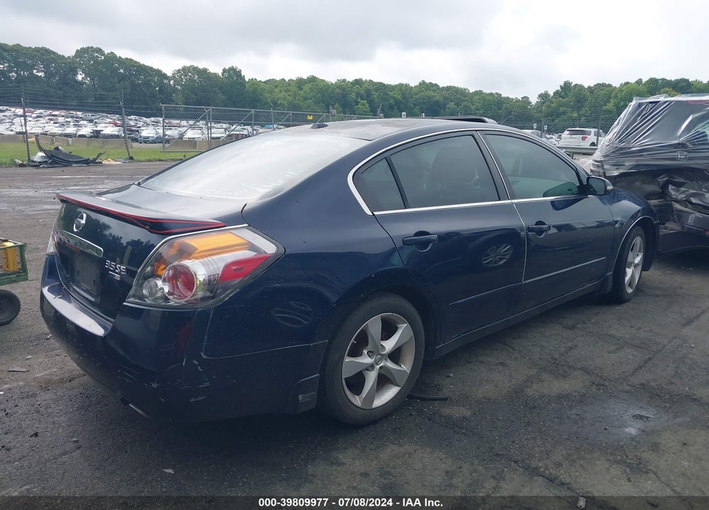 2008 NISSAN ALTIMA 3.5 SE VIN: 1N4BL21EX8N407642