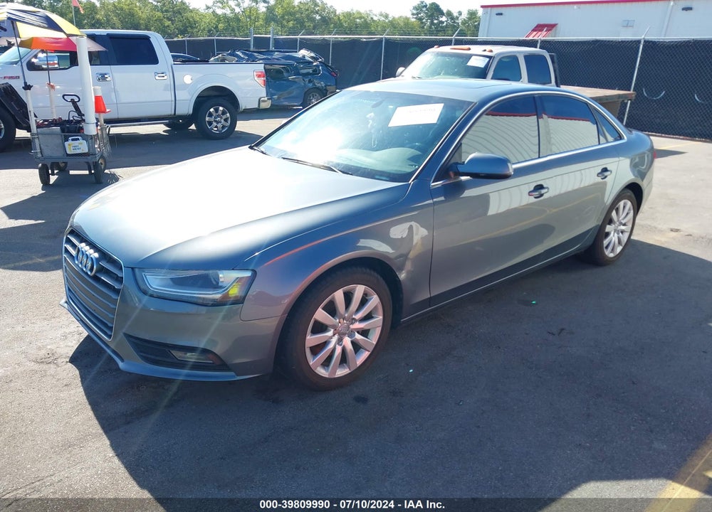 2013 AUDI A4 2.0T PREMIUM VIN: WAUAFAFL8DA044030