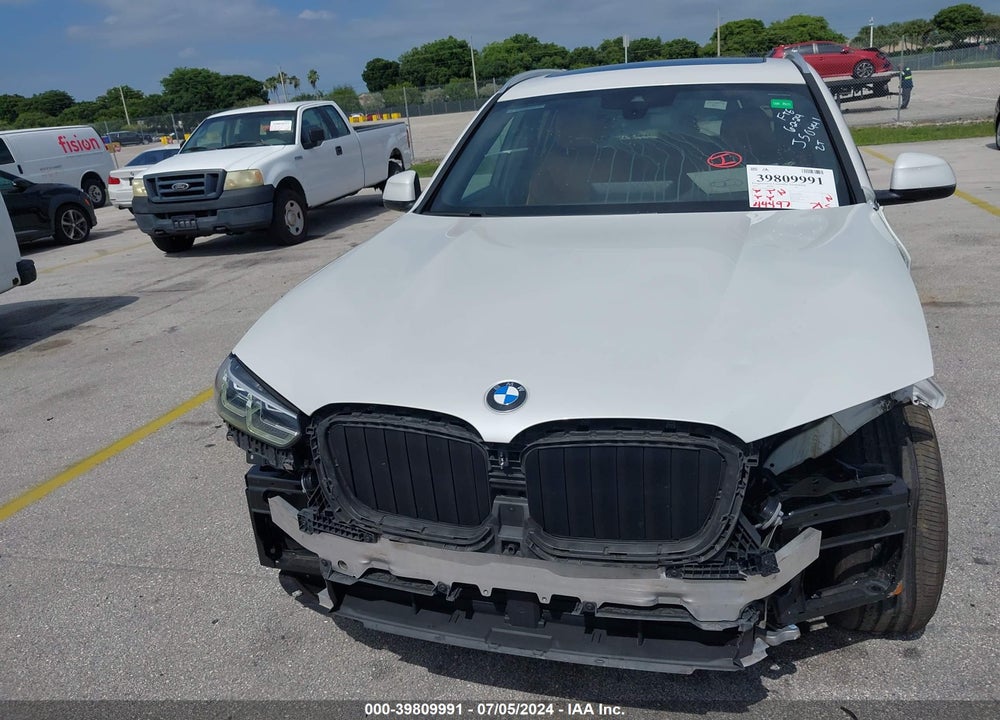2022 BMW X3 SDRIVE30I VIN: 5UX43DP00N9J50441