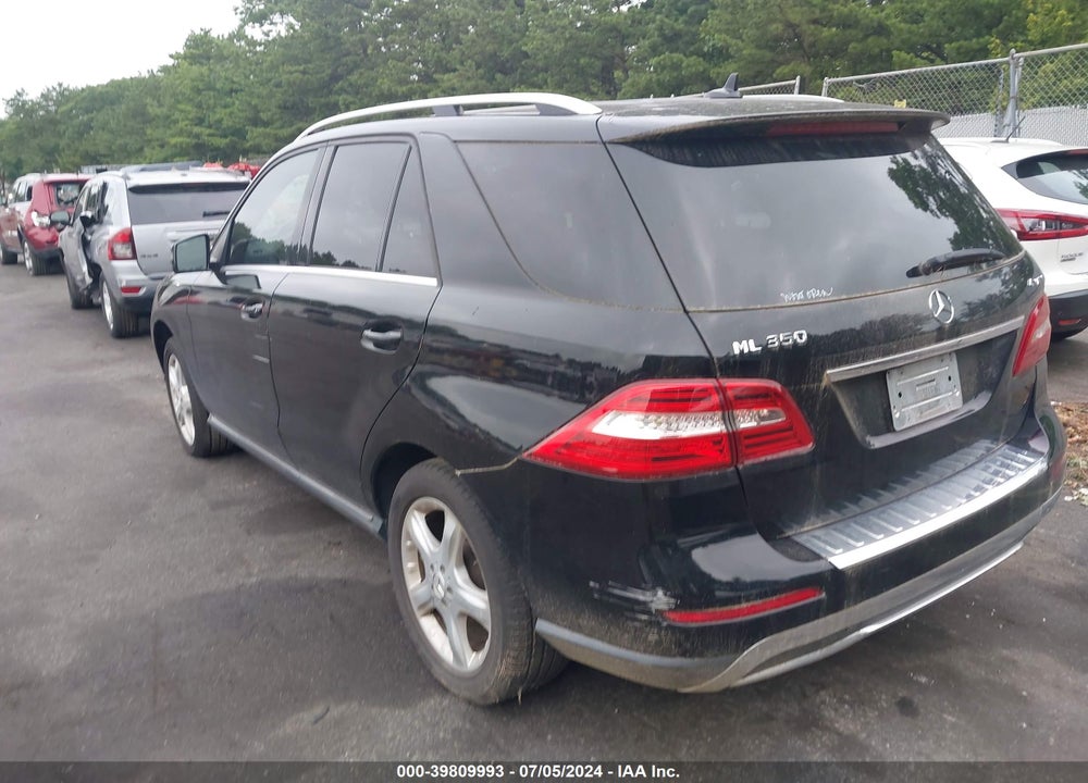 2012 MERCEDES-BENZ ML 350 4MATIC VIN: 4JGDA5HB3CA029102