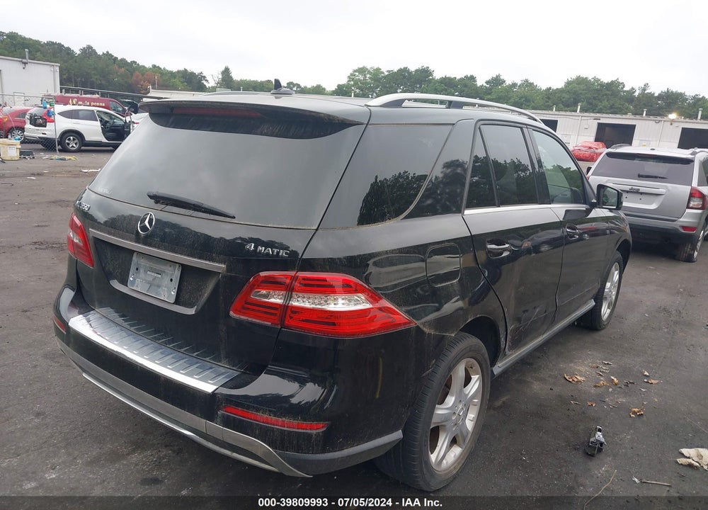 2012 MERCEDES-BENZ ML 350 4MATIC VIN: 4JGDA5HB3CA029102