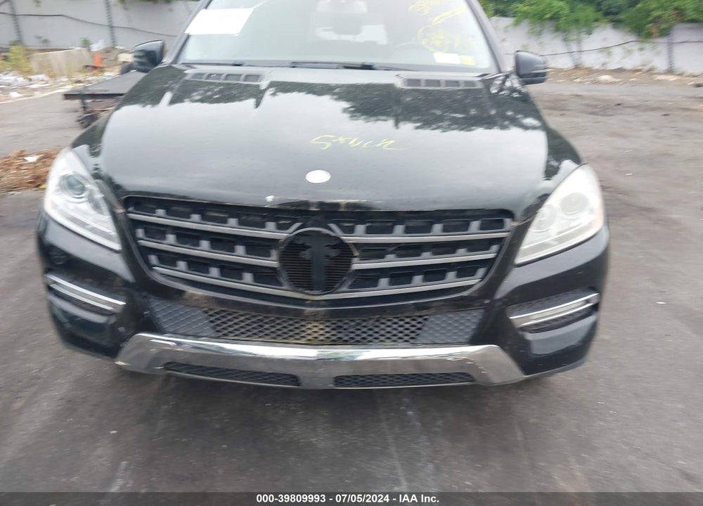 2012 MERCEDES-BENZ ML 350 4MATIC VIN: 4JGDA5HB3CA029102