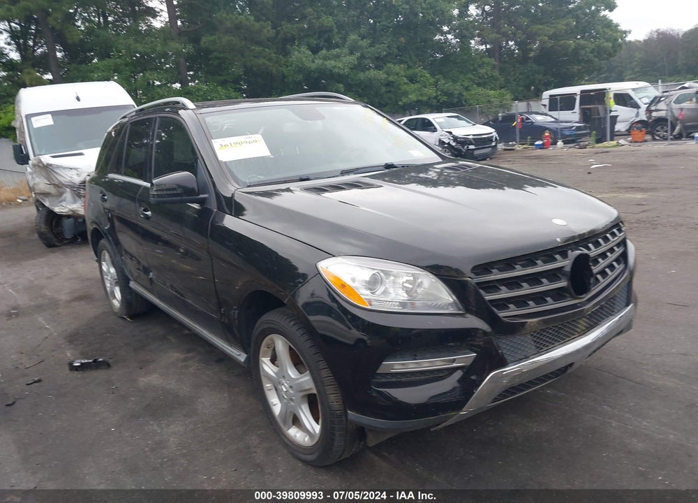 2012 MERCEDES-BENZ ML 350 4MATIC VIN: 4JGDA5HB3CA029102