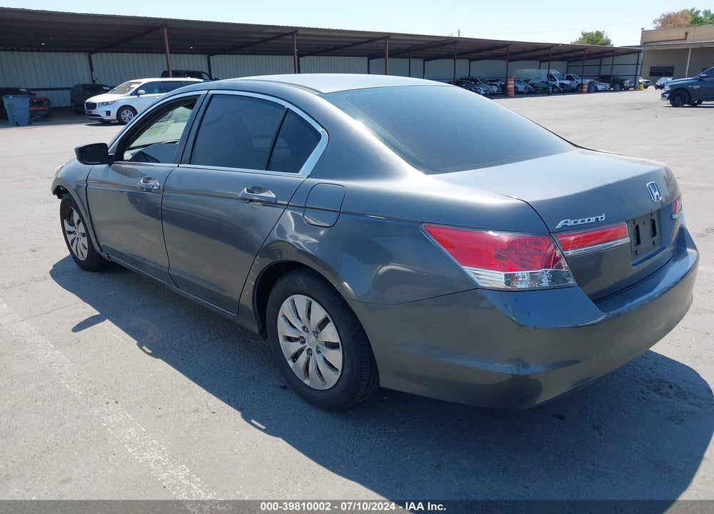 2012 HONDA ACCORD 2.4 LX VIN: 1HGCP2F34CA215337