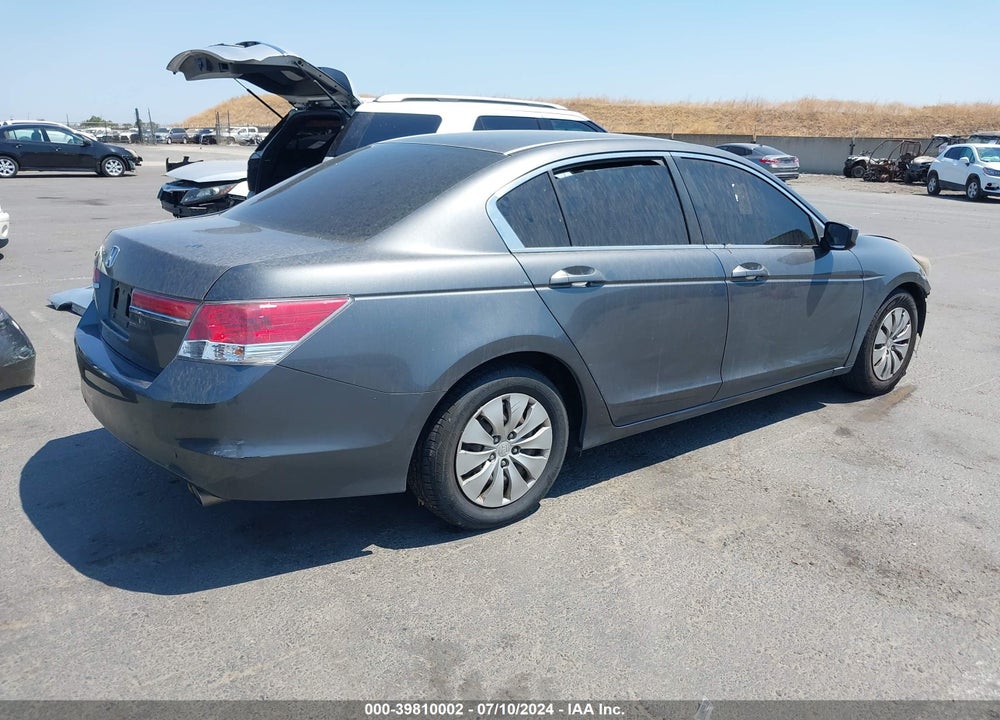 2012 HONDA ACCORD 2.4 LX VIN: 1HGCP2F34CA215337