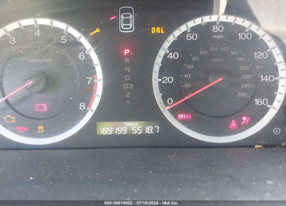 2012 HONDA ACCORD 2.4 LX VIN: 1HGCP2F34CA215337