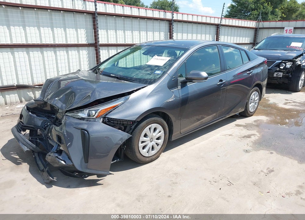 2022 TOYOTA PRIUS LE VIN: JTDKAMFU4N3160881
