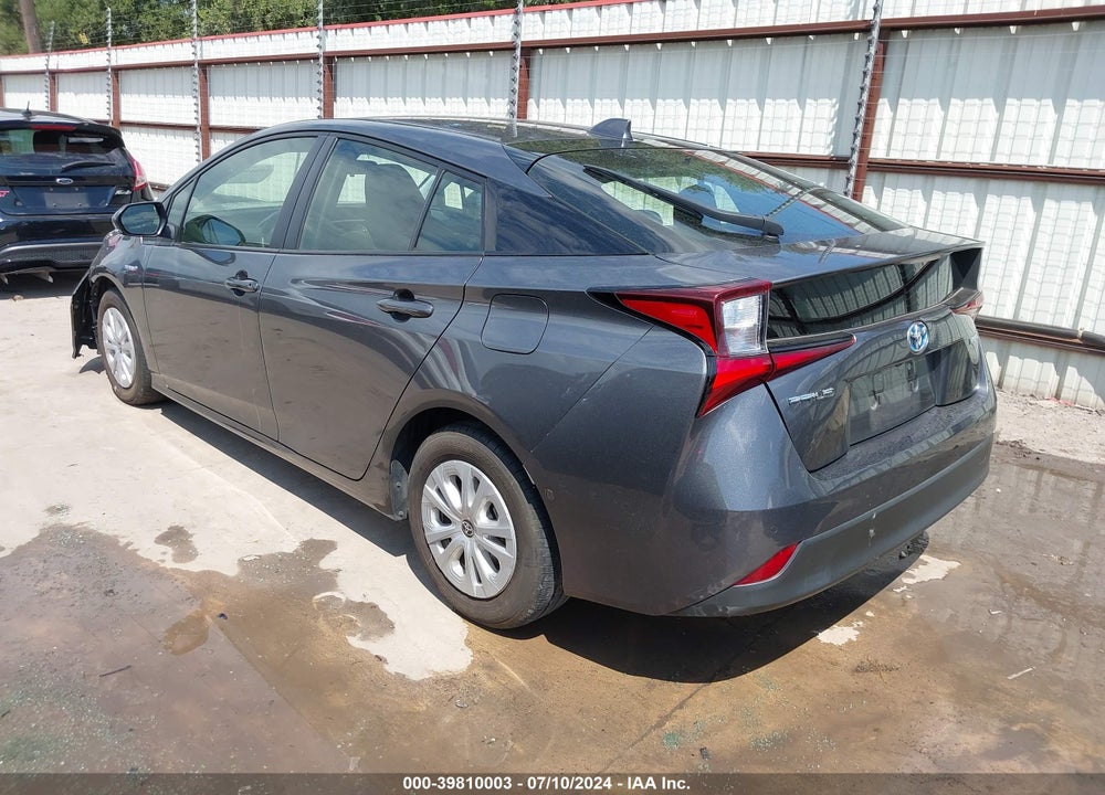 2022 TOYOTA PRIUS LE VIN: JTDKAMFU4N3160881