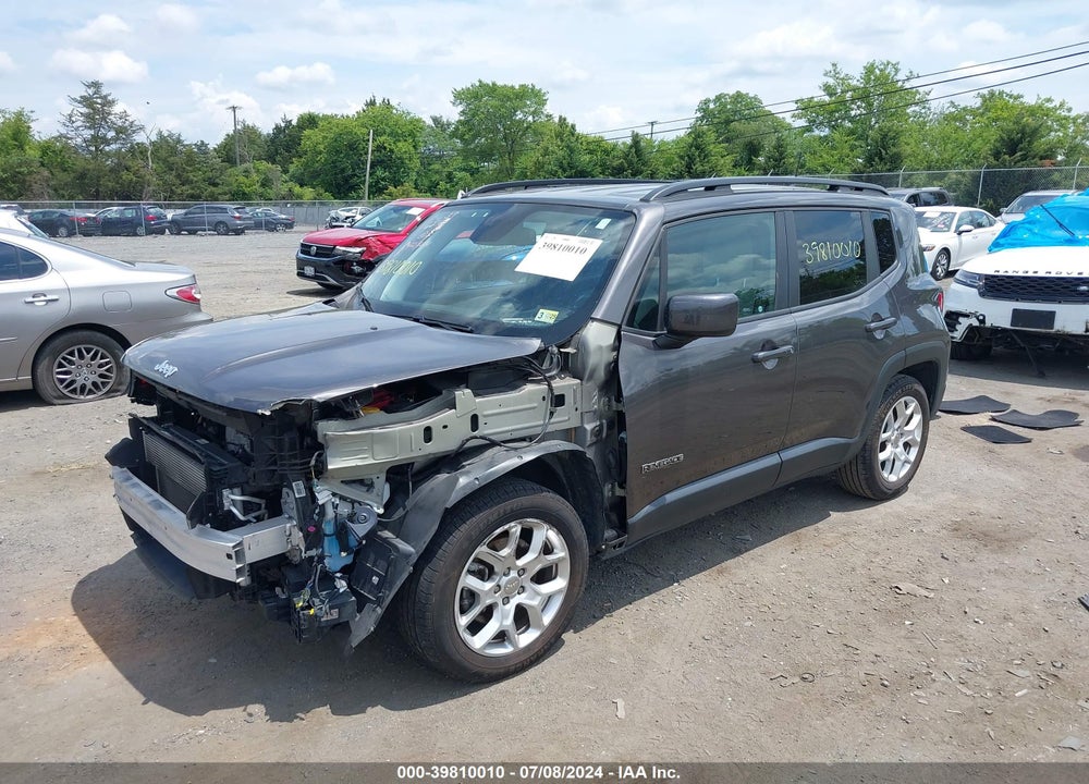 2018 JEEP RENEGADE LATITUDE FWD VIN: ZACCJABB0JPJ59222