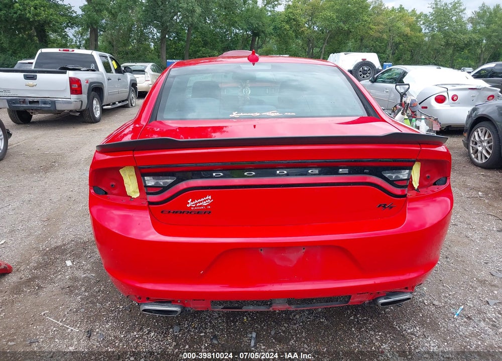 2016 DODGE CHARGER R/T VIN: 2C3CDXCT4GH267037