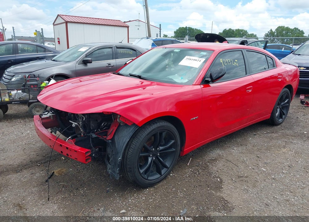 2016 DODGE CHARGER R/T VIN: 2C3CDXCT4GH267037