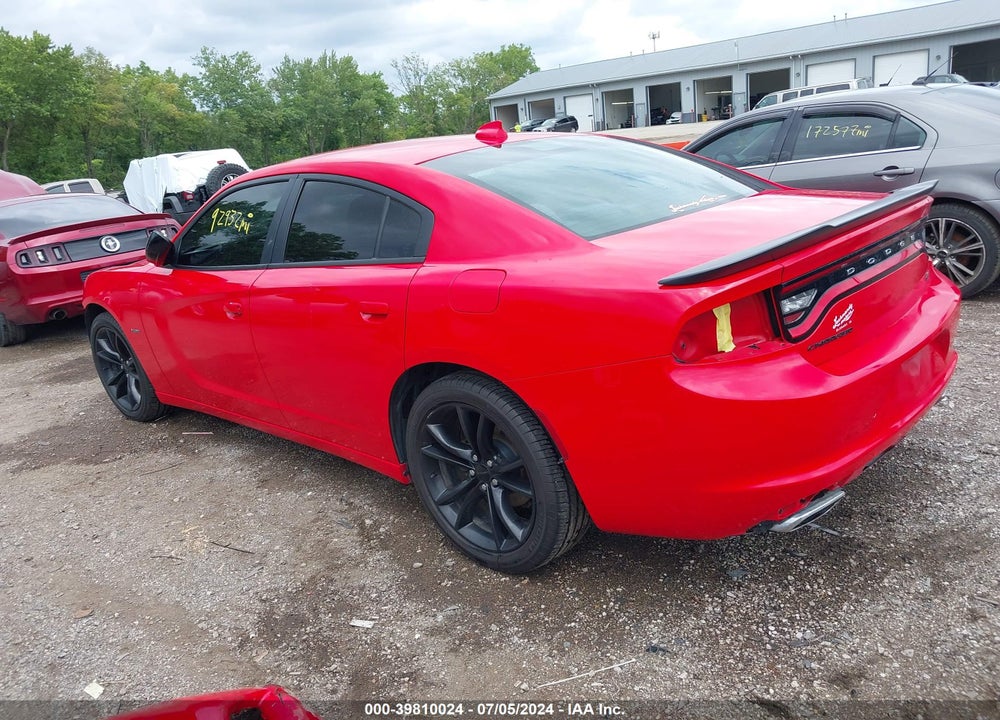 2016 DODGE CHARGER R/T VIN: 2C3CDXCT4GH267037