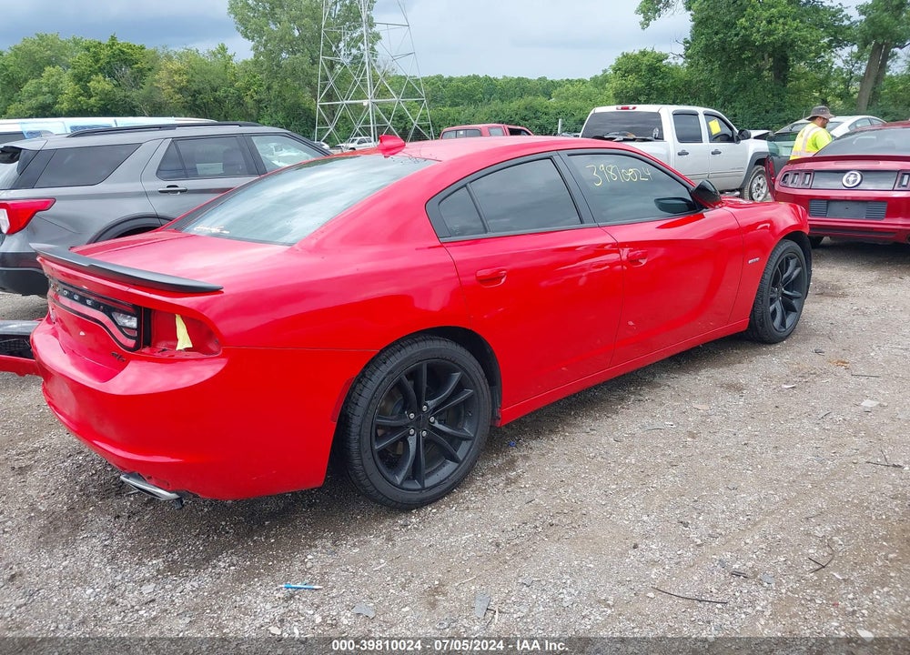 2016 DODGE CHARGER R/T VIN: 2C3CDXCT4GH267037