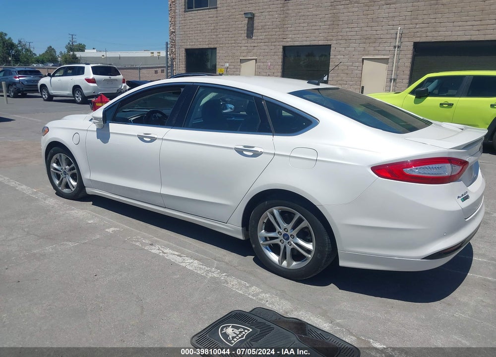 2015 FORD FUSION ENERGI TITANIUM VIN: 3FA6P0SU5FR245218