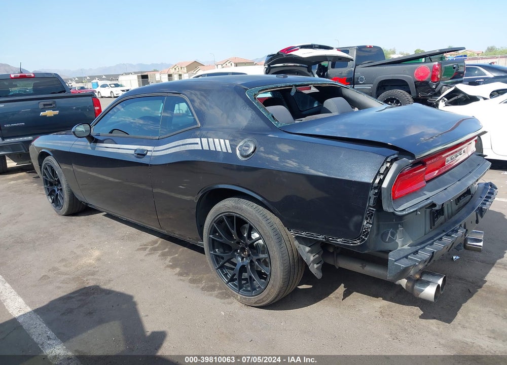2011 DODGE CHALLENGER R/T VIN: 2B3CJ5DT0BH549872