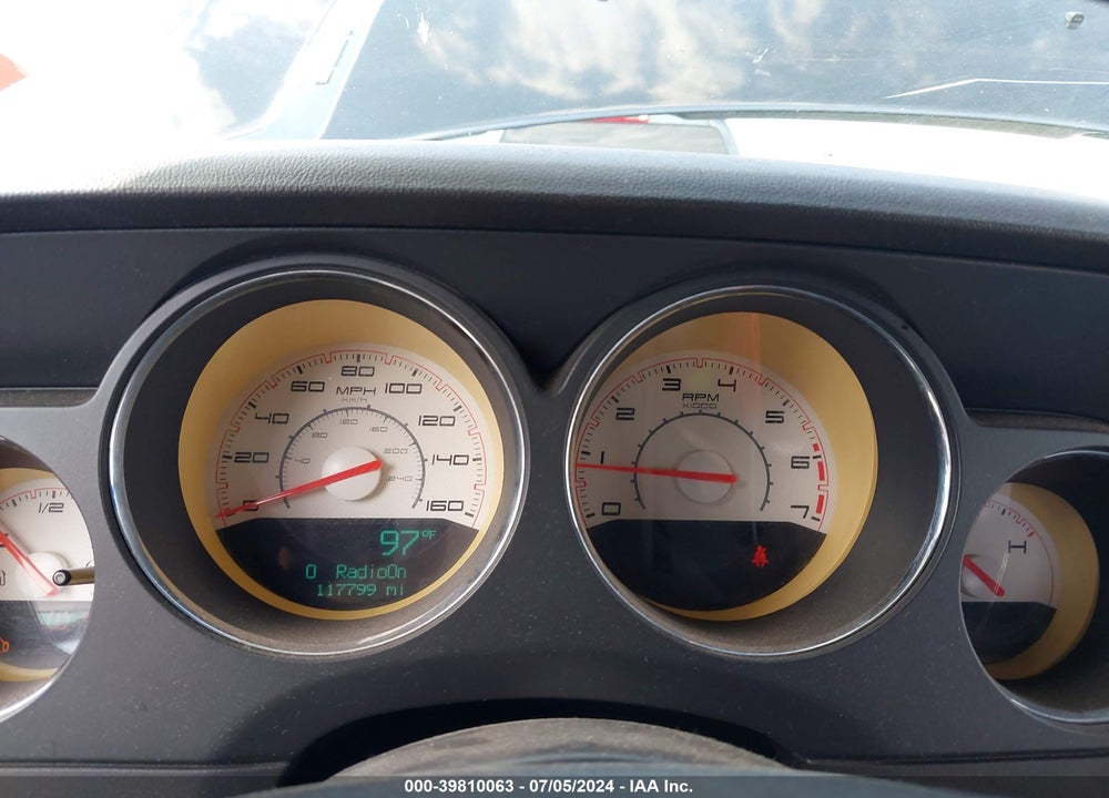 2011 DODGE CHALLENGER R/T VIN: 2B3CJ5DT0BH549872