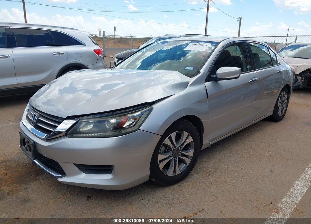 2013 HONDA ACCORD LX VIN: 1HGCR2F3XDA194098